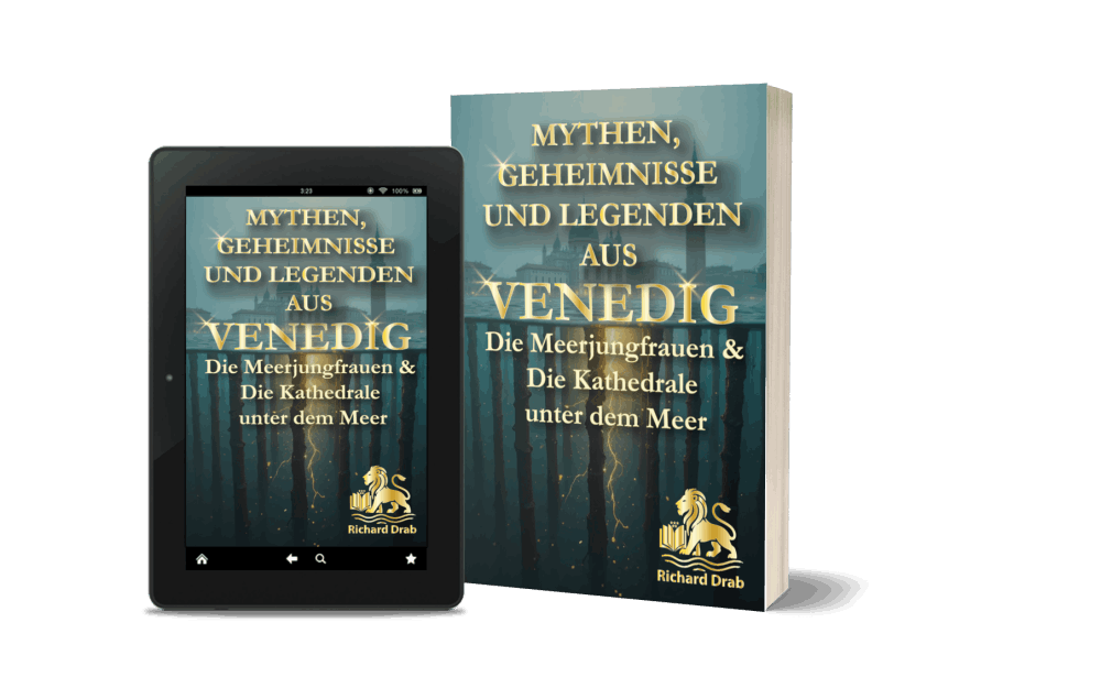 Die Meerjungfrau und die Kathedrale unter dem Meer